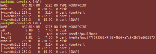 dd - Find SD card dd - Find SD card