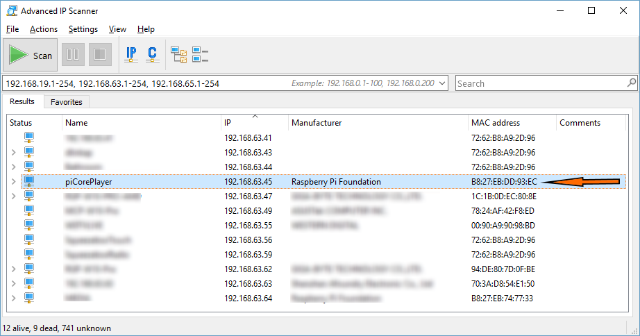 Find pCP IP address Find pCP IP address