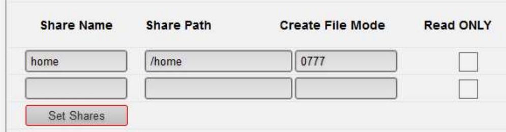 Configure Samba Configure Samba